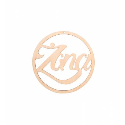 Drewniane koło ŻONA obręcz...