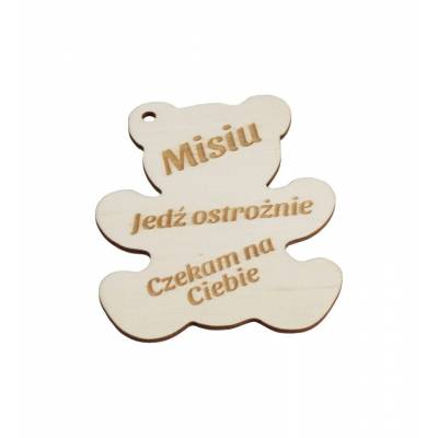 Zawieszka drewniana MIŚ