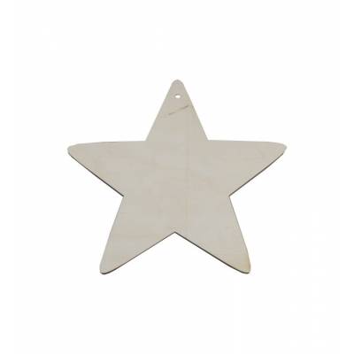 Zawieszka drewniana duża...