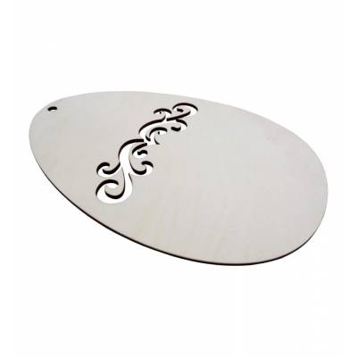 Zawieszka drewniana JAJKO...