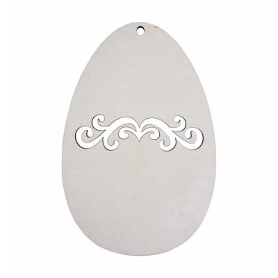 Zawieszka drewniana JAJKO...