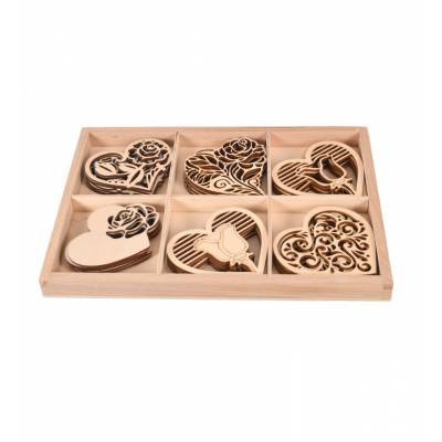 Komplet 30 sztuk serc...