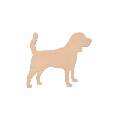 Drewniana wycinanka PIES...