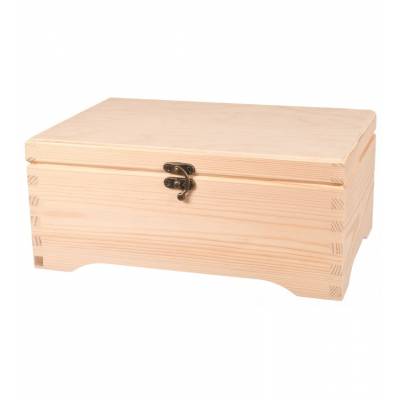 Drewniane pudełko z...