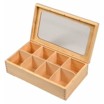 Drewniane pudełko na...