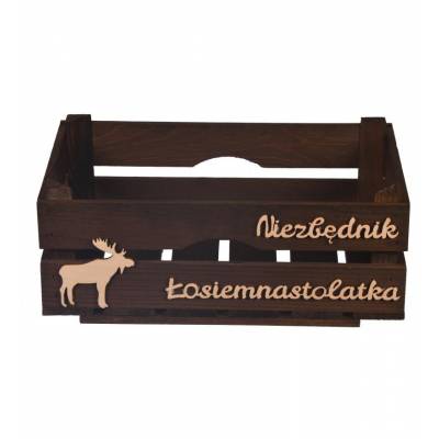 Skrzynka drewniana na...