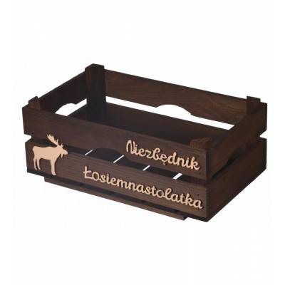 Skrzynka drewniana na...