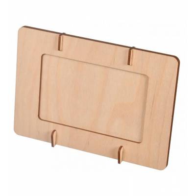 Drewniana ramka na zdjęcia...