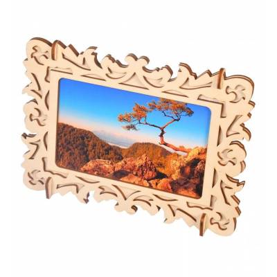 Drewniana ramka na zdjęcia...