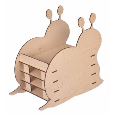 Drewniany organizer na...