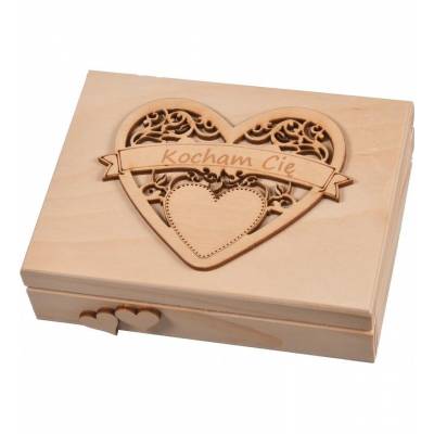 Drewniany zestaw ŚLUBNY