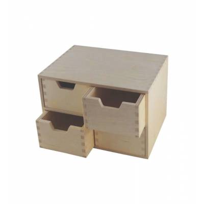 Drewniany organizer z...