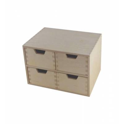 Drewniany organizer z...