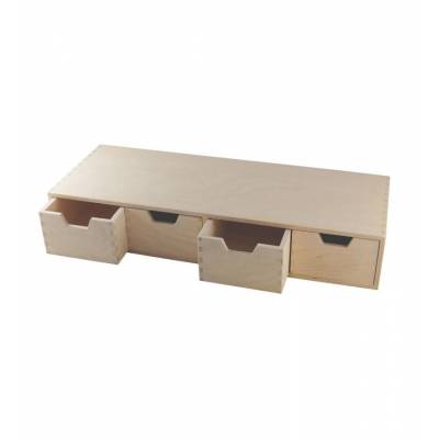 Drewniany organizer z...