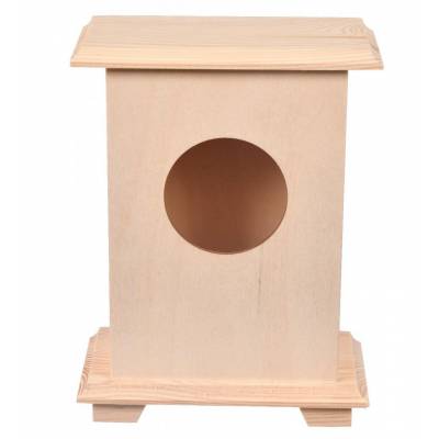 Drewniane pudełko na zegar