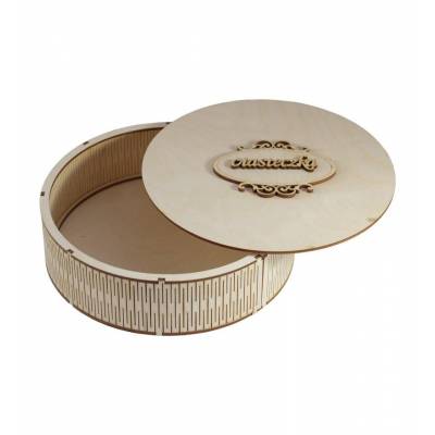 Pudełko drewniane okrągłe...