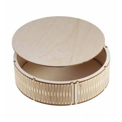 Pudełko drewniane okrągłe...