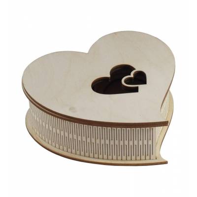 Pudełko serce WALENTYNKI