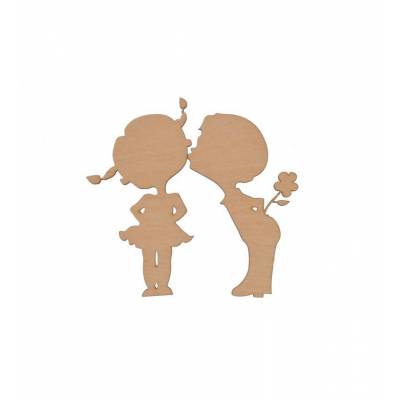 Zestaw scrapków z sklejki...