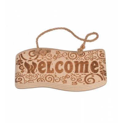 Tabliczka drewniana na...