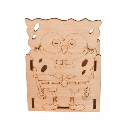 Drewniany organizer na...