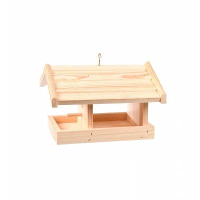 Karmnik drewniany dla ptaków