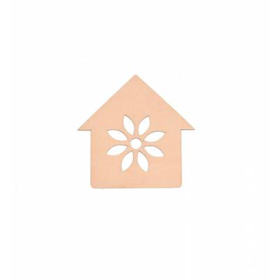 Drewniany dekor domek z...
