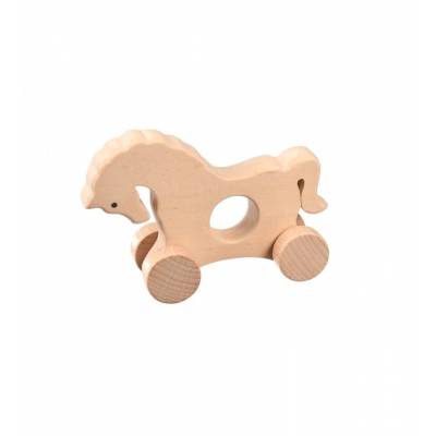 Drewniana ozdoba konik na...