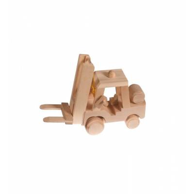 Drewniana ozdoba wózek widłowy