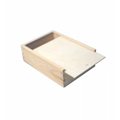 Drewniany piórnik na...