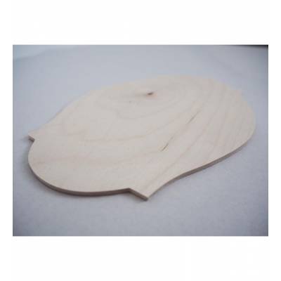 Duży drewniany dekor