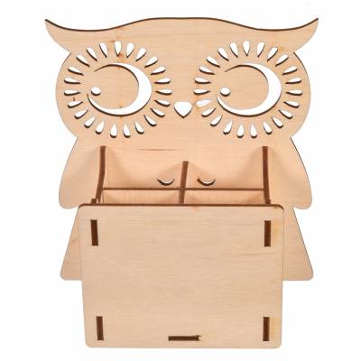 Drewniany organizer na...