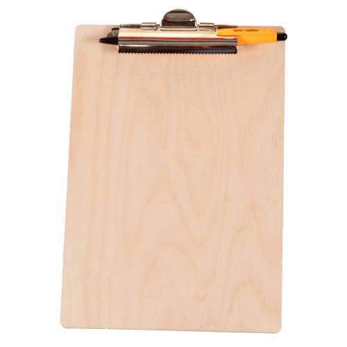 Drewniany clipboard A4