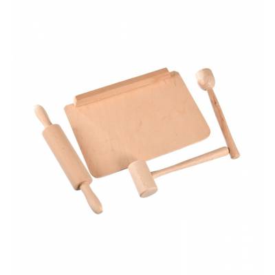 Drewniane zabawki – zestaw...