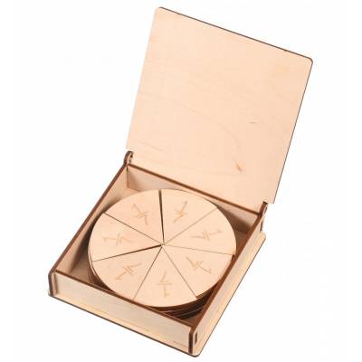 Układanka do nauki ułamków