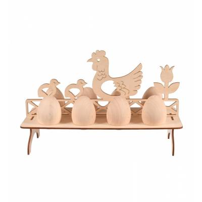 Drewniana podstawka z...