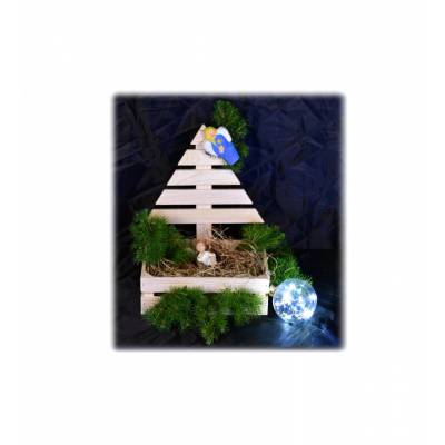 Drewniana skrzynka na...