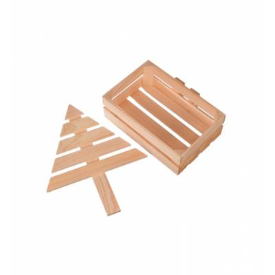 Drewniana skrzynka na...