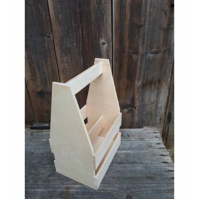 Drewniane nosidło na piwo