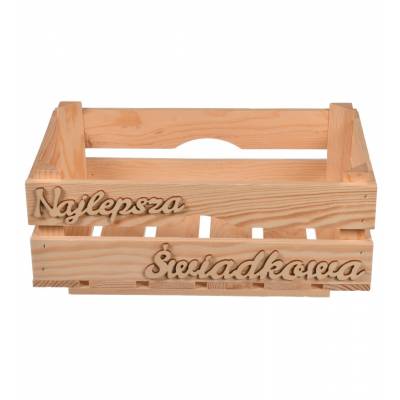 Drewniana skrzynka dla...