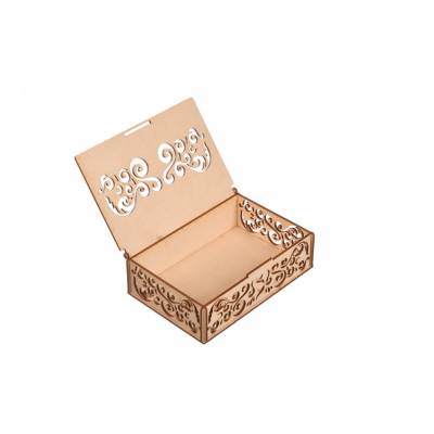 Pudełko drewniane na biżuterię