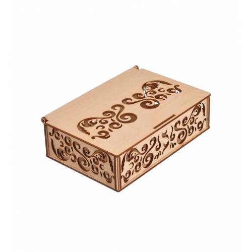 Pudełko drewniane na biżuterię