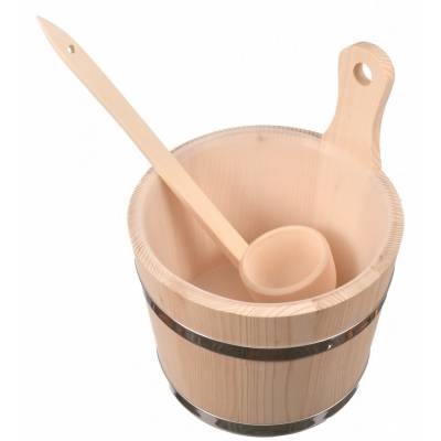 Ceber do sauny z chochlą