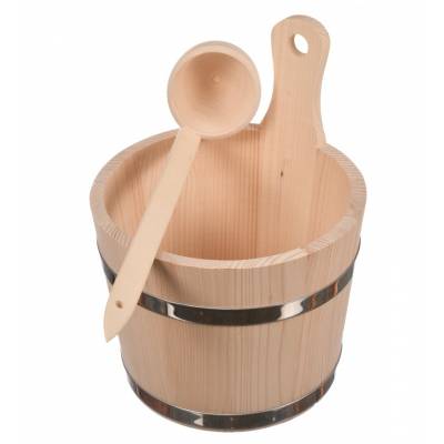 Ceber do sauny z chochlą