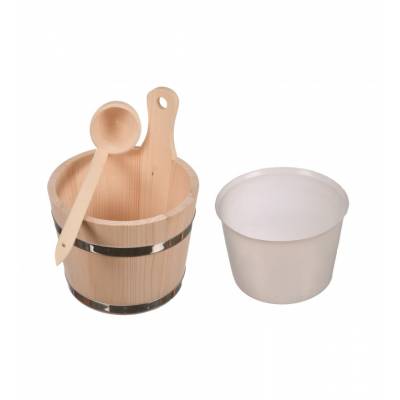 Ceber do sauny z chochlą