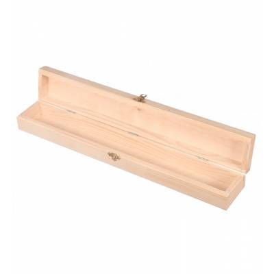 Drewniane pudełko na świecę...