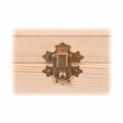 Drewniane pudełko na świecę...