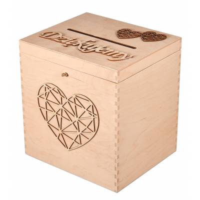 Drewniane pudełko na...