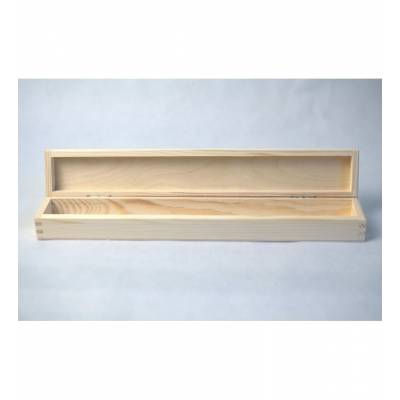 Drewniane pudełko na świecę...