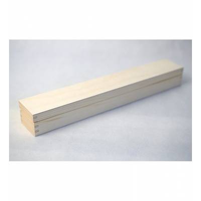 Drewniane pudełko na świecę...